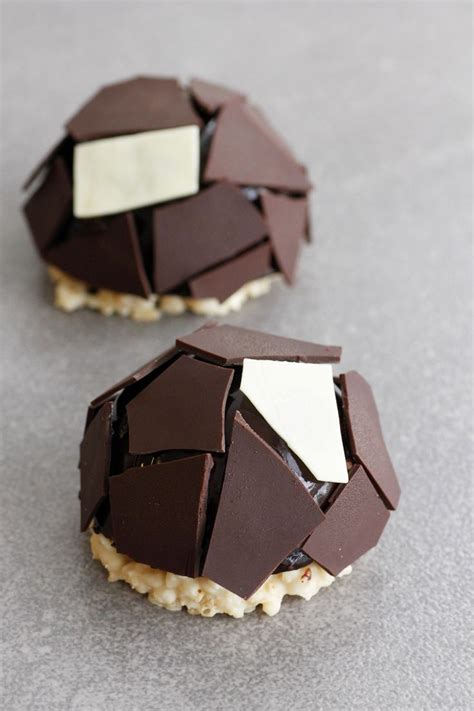 This playful recipe from giuseppe di iorio features white chocolate 'toadstools', pistachio sponge and beautiful white chocolate domes, filled with a luxurious liquid core of raspberry purée. Plenitude - Salted Caramel Chocolate Mousse Domes | Recipe ...