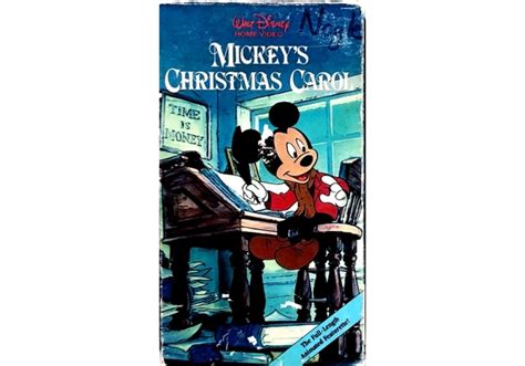 Mickeys Christmas Carol 1983 On Walt Disney Home Video United