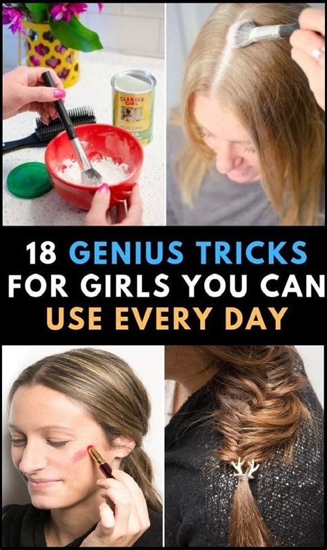 18 Genius Tricks For Girls You Can Use Every Day Healthy Lifestyle