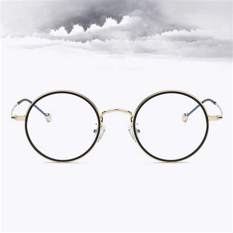 tr90 round glasses frame women vintage eyeglasses men optical myopia prescription spectacle