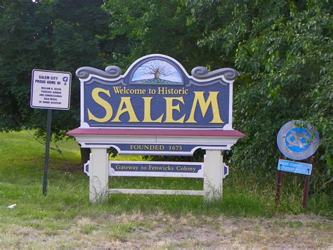Salem Welcome Sign Salem Salem County New Jersey J Stephen Conn