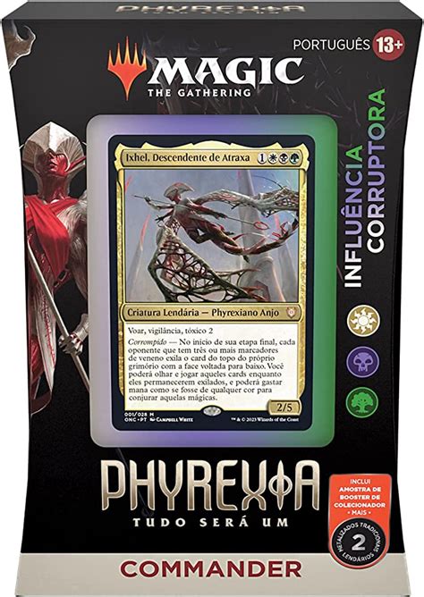 Amazon Brazil Lists Phyrexia All Will Be One Commander Precons