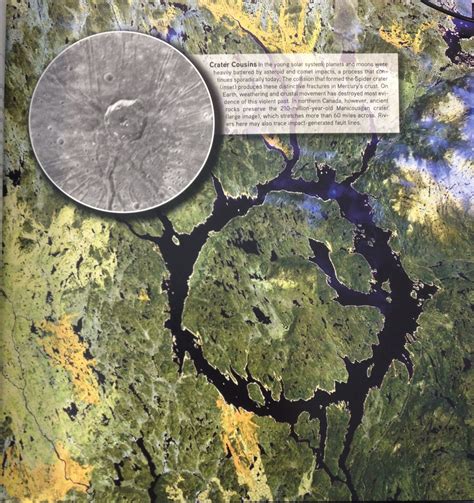 Manicouagan Crater Source Planetology Pg 27 Crater