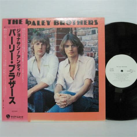 Paley Brothers St Lp 1978 Japan White Promo Power Pop Knack Ramones