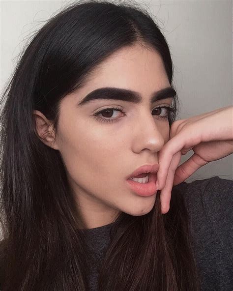 Natalia Castellar Thick Eyebrows Eyebrows Natalia Castellar