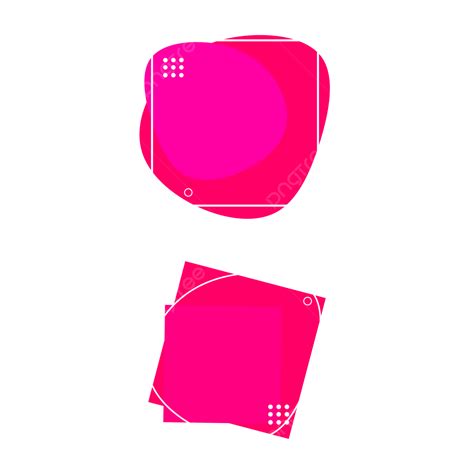 Gambar Bentuk Spanduk Geometri Abstrak Warna Pink Geometri Spanduk