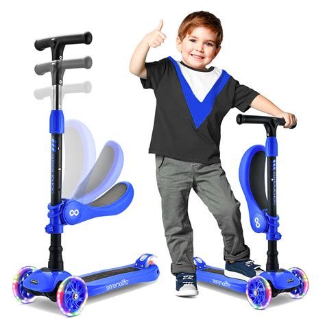 3 Wheeled Scooter For Kids 2 In 1 Sitstand Child Toddlers Toy Kick