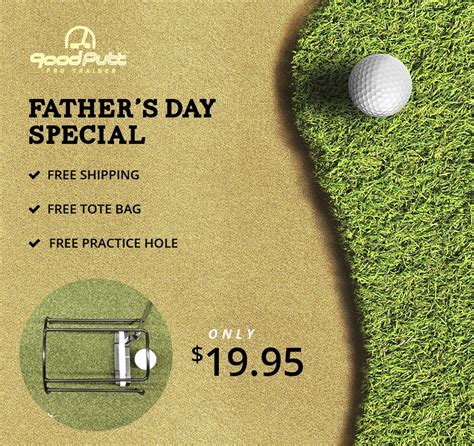 Show dad how important his presence in your life has been! This Father's Day give your Dad the Gift of Golf! Purchase ...