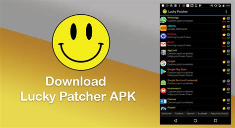 Lucky patcher adalah aplikasi android luar biasa yang memungkinkan anda untuk menghapus iklan, menghancurkan android market untuk berbagai aplikasi, konfirmasi lisensi, atau konfirmasi lainnya untuk aplikasi. Unduh Lucky Patcher 8.5.2 APK untuk Android | Versi terbaru »