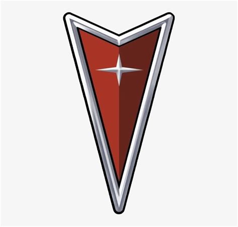 Pontiac Logo Car Brand Red Triangle Free Transparent Png Download