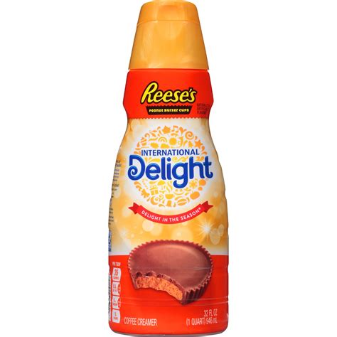 International Delight Reeses Peanut Butter Cup Coffee Creamer 32 Oz