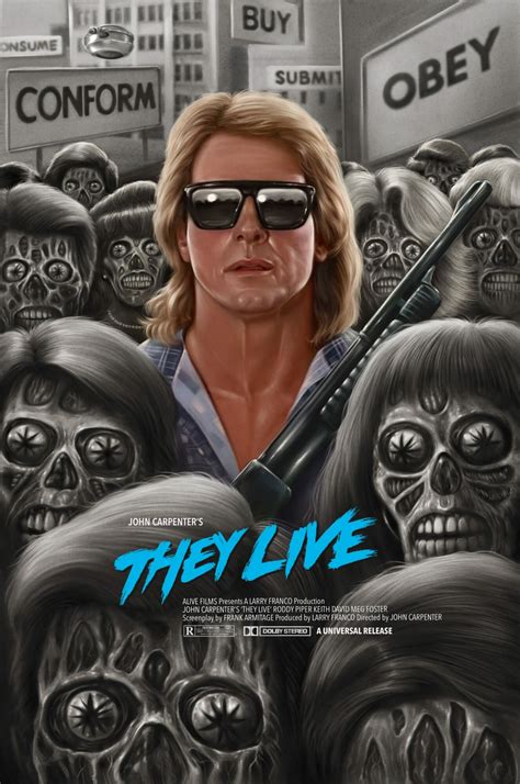They Live Nickchargeart Posterspy