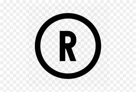 R Registered Symbol Gallery Registered Trademark Png Flyclipart