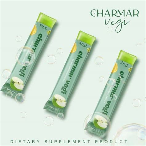 1 กล่อง Charmar Jelly Veggy ชาร์มาร์ เจลลี่ เวจจี้ เยลลี่ผัก 5 ซอง