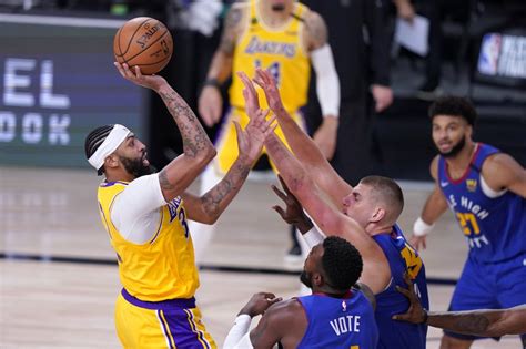 Rondo scores against the nuggets in game 1 of the wcf, 09/18/2020. Lakers roll past Nuggets in West finals opener | Inquirer ...