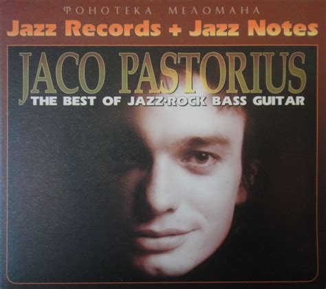 jaco pastorius the best of jazz rock bass guitar 2004 digipak cd discogs