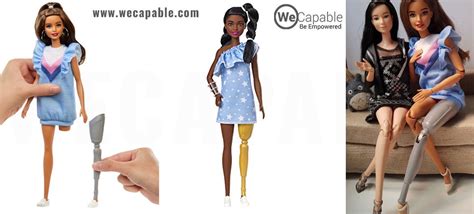 Barbie Dolls With Wheelchair And Prosthetic Leg