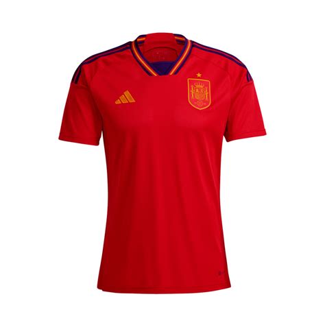 Adidas España Primera Equipación Mundial Qatar 2022 Jersey