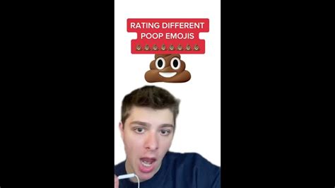 Rating Different Poop Emojis Youtube