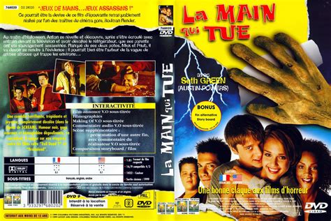 La Main Qui Tue Jaquette Dvd Sur