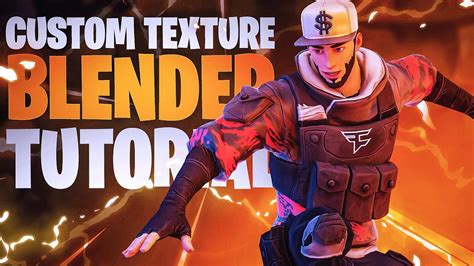 How To Create Texture Custom Fortnite Skins In Blender Thumbnail