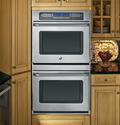 Ge Café Series 30 Built In Double Convection Wall Oven Ct959stss
