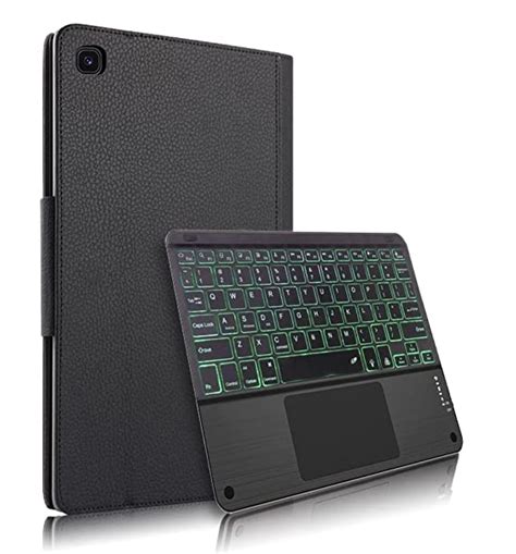 Hom Detachable Wireless Bluetooth Keyboard With Built In 7 Colors