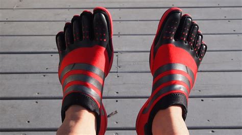 Working Out Barefoot With The Adidas Adipure Trainers Is Really Weird