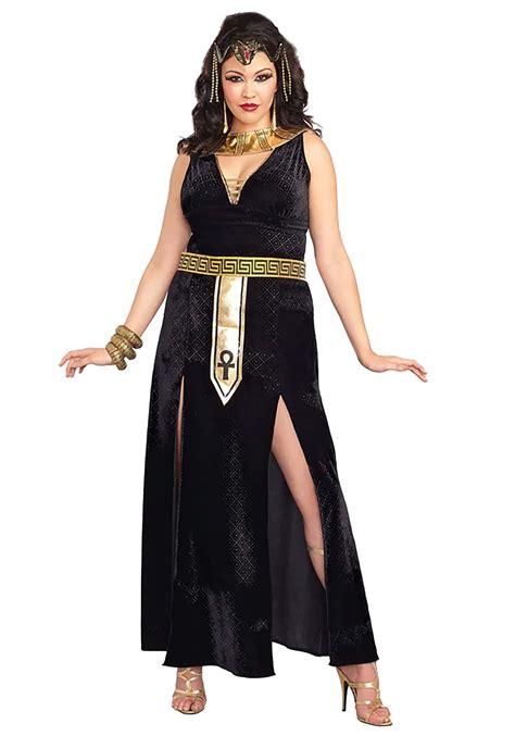 disfraz de cleopatra exquisito de tamaño grande para mujeres multicolor yaxa store