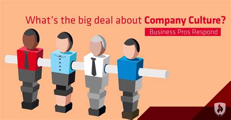 Whats The Big Deal About Company Culture Business