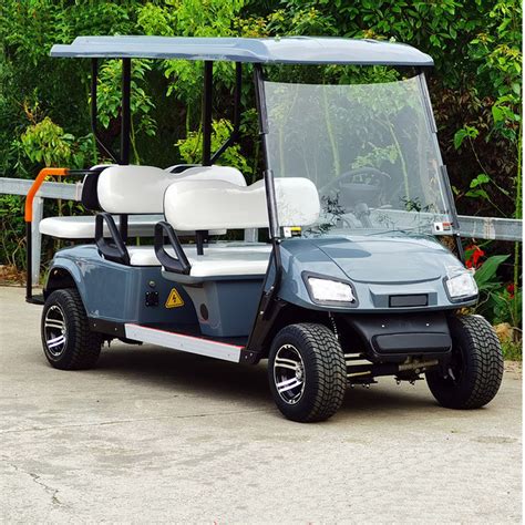 4 Seat Electric Golf Cart With Lead Acid Batteries China Golf Cart