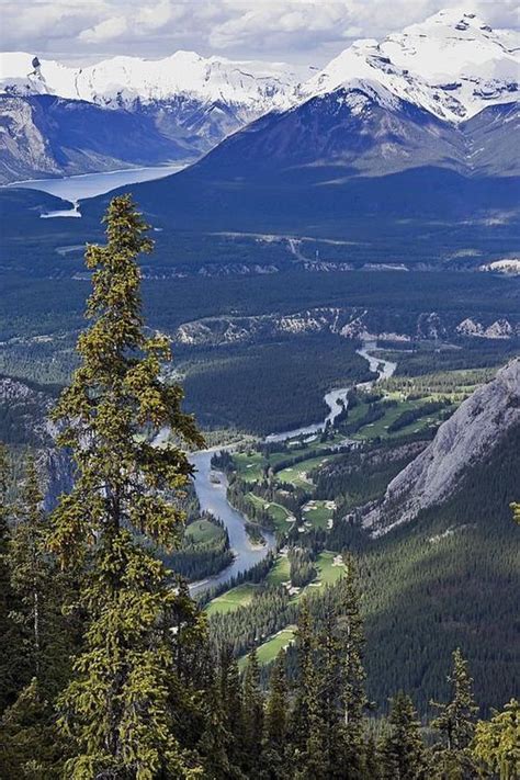 Bow River Valley Overlook By Paul Riedinger Road Trip Usa Canada