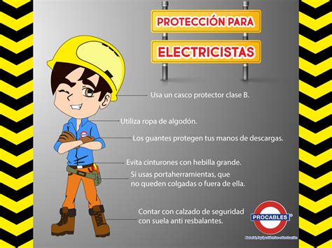 Protección Y Seguridad Para Los Electricistas Procables De México