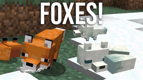 Minecraft Fox Wallpapers Top Free Minecraft Fox Backgrounds