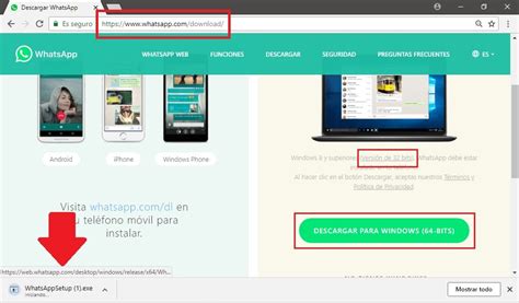 Cómo Descargar Y Usar Whatsapp En Tu Pc Tecnicomo