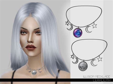 Illusion Necklace Found In Tsr Category Sims 4 Female Necklaces