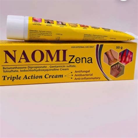 Naomi Antibacterial Anti Fungal Anti Inflammatory Skin Cream Aogom