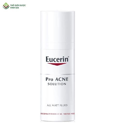 Eucerin, sản phẩm tốt, chăm sóc tư vấn tận tình. Kem dưỡng ẩm cho da dầu mụn Eucerin A.I Matt Fluid 50ml