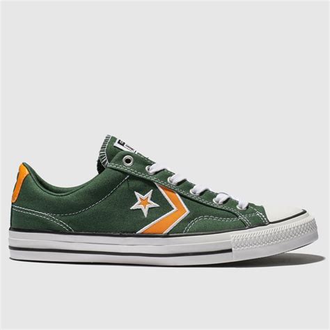 Converse Dark Green Star Player Trainers Trainerspotter