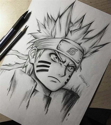Naruto Drawing Naruto Dibujos A Lapiz Naruto A Lapiz Arte De Naruto