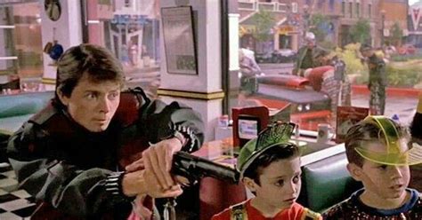 Elijah Wood In The 1989 Movie Back To The Future 2 De Volta Ao