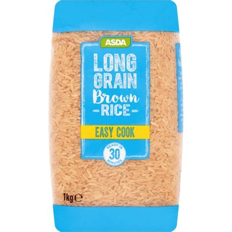 Asda Easy Cook Long Grain Brown Rice 1kg Compare Prices And Where To