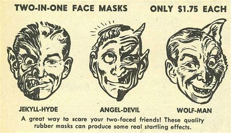 Topstone Halloween Mask Ads Mad Monsters Magazine 1963 Blood