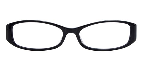 Muse Rectangle Eyeglasses In Black Sllac