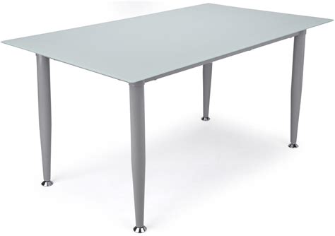 Glass desks & computer tables : Frosted Glass Whiteboard Desk | Smooth Surface