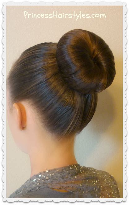 The Perfect Dance Bun And No Heat Curls Tutorial Bun Hairstyles For
