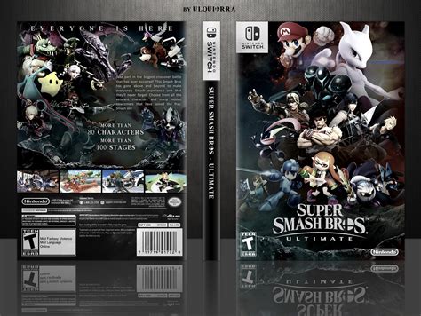 Viewing Full Size Super Smash Bros Ultimate Box Cover
