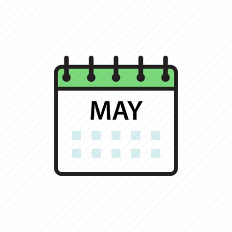 Calendar May Month Icon