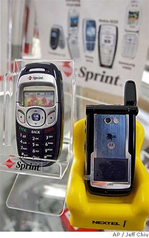 Merger Narrows Cell Phone Field Sprint Nextel Deal Leaves Four Major