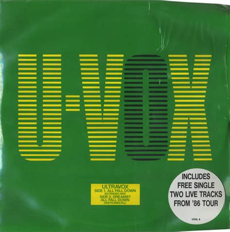 Ultravox All Fall Down Bonus 12 Single Uk 12 Vinyl Single 12 Inch